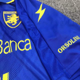 2023/24 Frosinone Third Blue Fans Soccer Jersey 佛罗西诺内