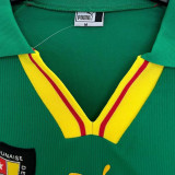 1998 Cameroun Home Green Retro Soccer Jersey