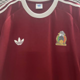 1985 Mexico Pink Retro Style Jersey (Have AD 带胸前广告)