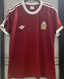 1985 Mexico Pink Retro Style Jersey (Have AD 带胸前广告)