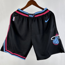 2023/24 Miami Heat Black NBA  Pants