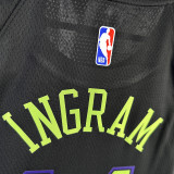 2023/24 Pelicans INGRAM #14 Black City Edition NBA Jerseys