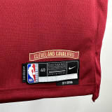 2023/24 Cleveland JAMES #23 Red City Edition NBA Jerseys