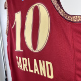 2023/24 Cleveland GARLAND #10 Red City Edition NBA Jerseys