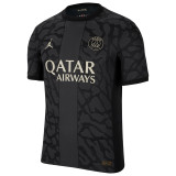 2023/24 PSG Third Black Player Version Soccer Jersey