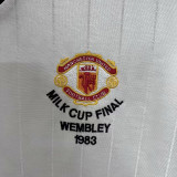 1983 M Utd FA CUP FINAL Long Sleeve Retro Soccer Jersey