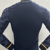 2023/24 RM Away Player Version Long Sleeve Jersey