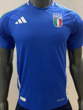 2024/25 Italy Home Blue Player Version Soccer Jersey