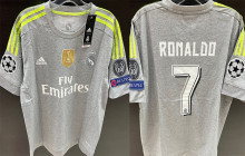 RONALDO # 7 RM Away Retro Jersey 2014/15 (Have All Patch) (2014+10) 全套章 ★★