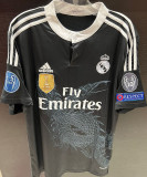 RONALDO # 7 RM Black Dragon Retro Jersey 2014/15 (Have All Patch) (2014+10) 全套章 ★★