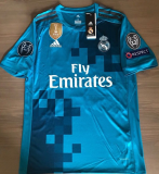 RONALDO # 7 RM 3rd Retro Fans Long Sleeve Jersey 2017/18 (Have All Patch) (2017+12) 全套章 ★★