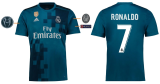 RONALDO # 7 RM 3rd Retro Fans Long Sleeve Jersey 2017/18 (Have All Patch) (2017+12) 全套章 ★★