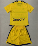 2023/24 Boca Away Yellow Kids Soccer Jersey