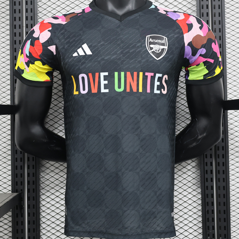 2024 ARS x Love Unites Black Player Version Jersey