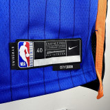 2023/24 NY Knicks BRUNSON #11 Blue City Edition NBA Jerseys