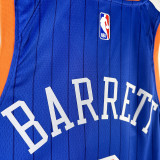 2023/24 NY Knicks BARRETT #9 Blue City Edition NBA Jerseys