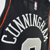 2023/24 Pistons CUNNINGHAM #2 Black City Edition NBA Jerseys