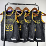 Lakers BRYANT #8 Black Kids NBA Jersey