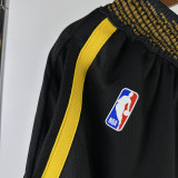 2023/24 Warriors Black NBA Cotton Pants
