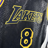 Lakers BRYANT #8 Black Kids NBA Jersey