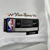 2023/24 Spurs WEMBANYAMA  #1  White City Edition NBA Jerseys