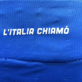 2024/25 Italy Home Blue Player Version Long Sleeve Jersey