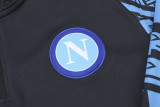 2024 Napoli Dark Blue Kids Sweater Tracksuit