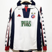 1999/01 Red Star Away Retro Long Sleeve Jersey