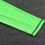 2023/24 M Goalkeeper Green Long Sleeve Soccer Jersey(A Set)