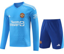 2023/24 M Utd Goalkeeper Long Sleeve Soccer Jersey(A Set)