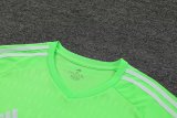 2023/24 M Goalkeeper Green Fans Soccer Jersey(A Set)