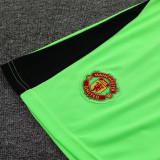 2023/24 M Goalkeeper Green Long Sleeve Soccer Jersey(A Set)