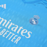 2023/24 RM Goalkeeper Blue Fans Soccer Jersey