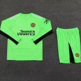 2023/24 M Utd Goalkeeper Green Long Sleeve Soccer Jersey