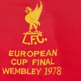 1978 LFC UCL Final Home Red Retro Soccer Jersey