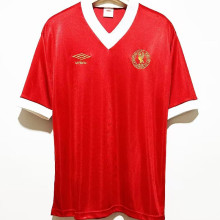 1977 LFC UCL Final Home Red Retro Soccer Jersey