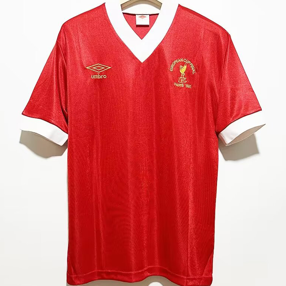 liverpool retro shirt 1981