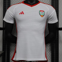 2024 UAE Home White Player Version Soccer Jersey 阿联酋