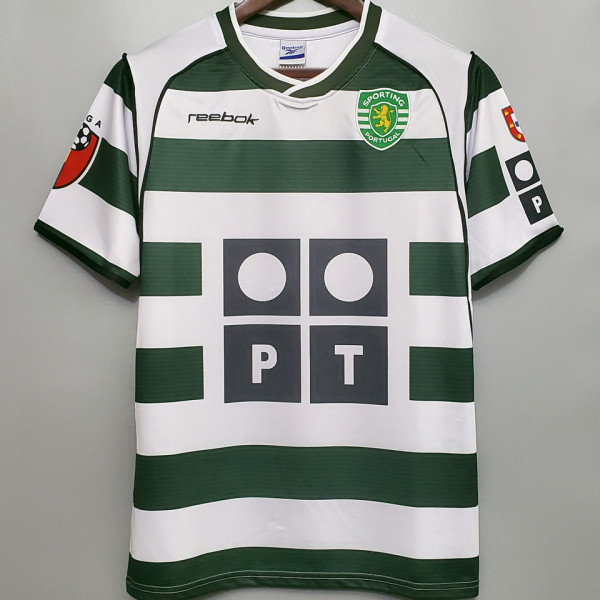 2001/03 Lisbon Home Retro Soccer Jersey