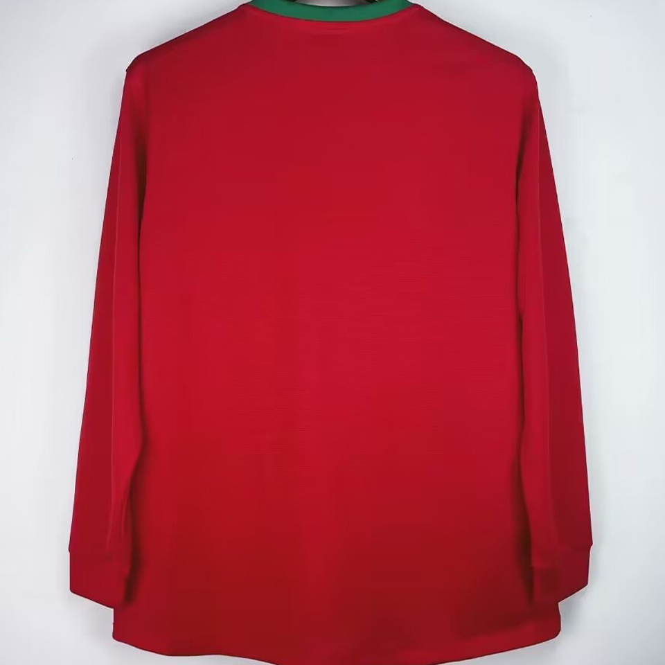 Long sleeve 2024 portugal soccer jersey