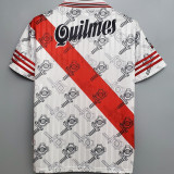 1996 River Plate Home Retro Soccer Jersey