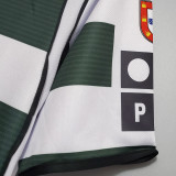 2001/03 Lisbon Home Retro Soccer Jersey