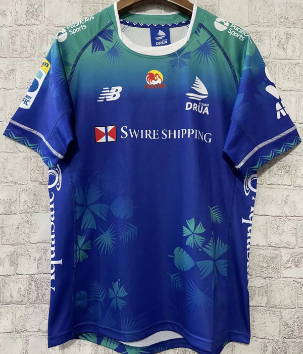 2024 Fiji Home Rugby Jersey 斐济