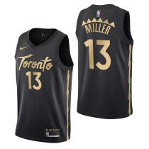 2024 Toronto Raptors MILLER #13 Black NBA Jerseys