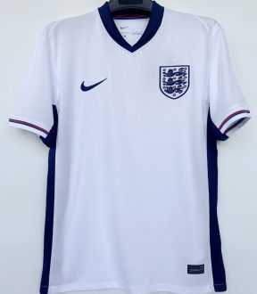 2024/25 England 1:1 Quality Home White Fans Soccer Jersey