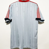 1988/89 LFC Away Grey Retro Soccer Jersey