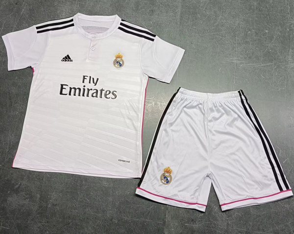 2014/15 RM Home Retro Kids Soccer Jersey