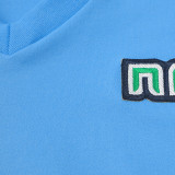 1986/87 Napoli Home Blue Retro Long Sleeve Soccer Jersey