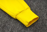 2024 BVB Yellow Hoody Zipper Jacket Tracksuit