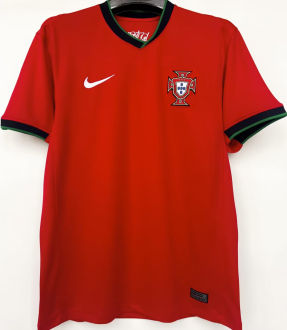 2024/25 Portugal 1:1 Quality Home Red Fans Soccer Jersey